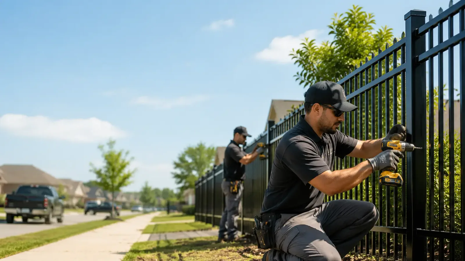 Metal Fence Installation in Grafton, WI